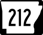 Highway 212 marker