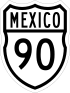 Federal Highway 90 shield