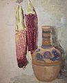 Indian Corn and Mexican Vase c. 1915-1920