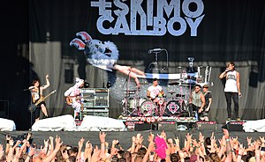 Electric Callboy at Reload Festival in Germany, 2015