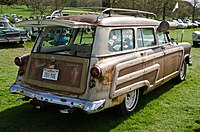 1954 Ford Crestline Country Squire, rear view (unrestored)