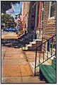 Image 13Marble steps, East Fort Avenue, Locust Point, August 2014 (from Culture of Baltimore)
