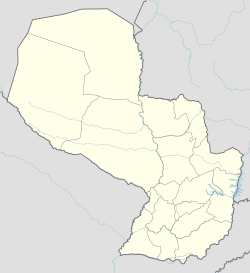 Yaguarón is located in Paraguay