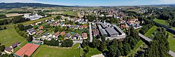 Aerial view of Prinzersdorf