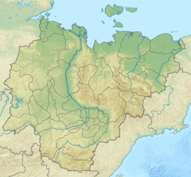 Silyap Range is located in Sakha Republic