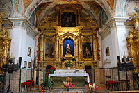 Reredos of Hermitage of the Virgin of Allende.
