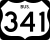 U.S. Highway 341 Business marker