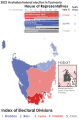 Results of the 2022 Australian federal election in Tasmania.