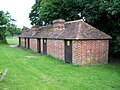 The rebuilt hopper huts from Hadlow