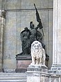 Munich: Lion in front of the Feldherrnhalle