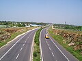 A section of NH-47 along the Erode Bypass of NSEW Corridor highway in Tamilnadu.