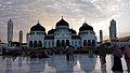 Image 43Baiturrahman Mosque in Aceh, a most popular and fine example of Islamic art and architecture in Indonesia (from Tourism in Indonesia)