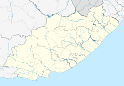Peddie is located in Eastern Cape