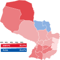2003 Paraguayan Chamber of Deputies election results by department