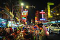 The colours of Yaowarat Road at night