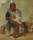 Mick-e-no-páh, Chief of the Tribe, 1838 (Smithsonian American Art Museum)