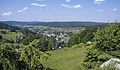 View down onto Klingenthal
