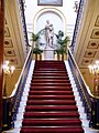 Main staircase, Liverpool Town Hall (completed 1820; Grade I)