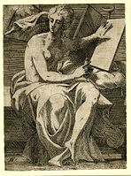 Sibyl, c.1544/45 Etching after Francesco Primaticcio