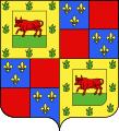 Coat of arms of the dukes of Valentinois.