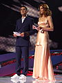 2008 hosts: Jovana Janković and Željko Joksimović