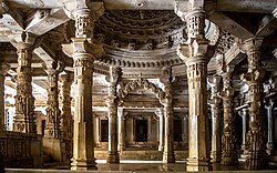 Interior of the Mahavira Temple, 1062
