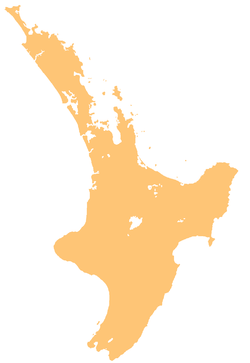 Wharerātā is located in North Island