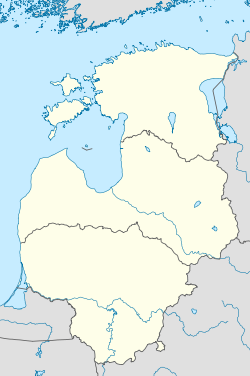 Mažeikiai is located in Baltic states