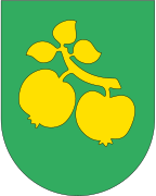 Coat of arms of Leikanger Municipality (1963-2019)