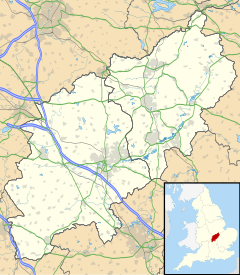 Whiston is located in Northamptonshire