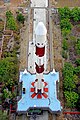Top view of PSLV C45