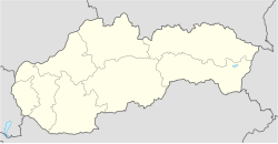 Mostová is located in Slovakia