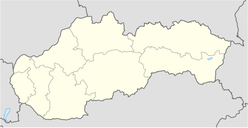 2001–02 Slovak Superliga is located in Slovakia