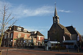 Church in the center of Oostzaan