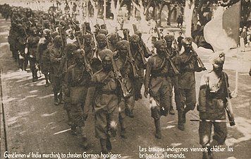 15th Sikhs in Marseille on their way to fight the Germans