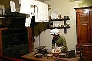 Victorian kitchen, Dalgarven Mill, Ayrshire