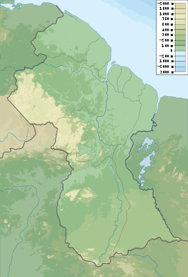 Mount Wokomung is located in Guyana