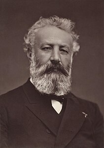 Jules Verne (1828-1905) worked at the Theatre Lyrique and at the stock market, and did research for his first stories at the National Library.