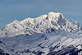 Mont Blanc, the highest summit in Western Europe