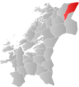 Røyrvik within Trøndelag