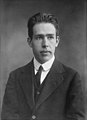 Image 16Niels Bohr (1885–1962) was a Danish physicist who made foundational contributions to understanding atomic structure and quantum theory, for which he received the Nobel Prize in Physics in 1922. Bohr was also a philosopher and a promoter of scientific research.