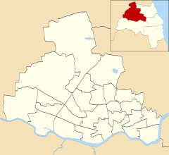 Fawdon is located in Newcastle-upon-Tyne