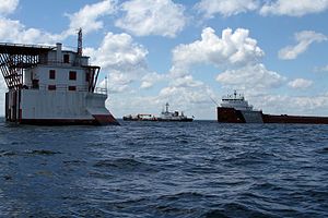 U.S. Coast Guard responding to grounded vessel Roger Blough in Lake Superior (Image 1 of 2) 160529-G-ZZ999-004.jpg