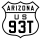 U.S. Route 93T marker