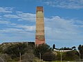 Disused copper smelter chimney