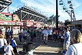 View of grandstands during the Wisconsin State Fair