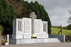 Memorial to the Crossbarry ambush which took place during the Irish War of Independence