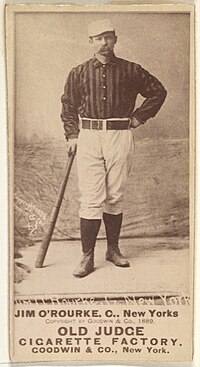 Jim O'Rourke, New York Giants, baseball card portrait LCCN2007683754.tif