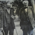Johnny J. Jones and Thomas A. Edison in the 1920s