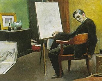 Painter at His Easel (1900)